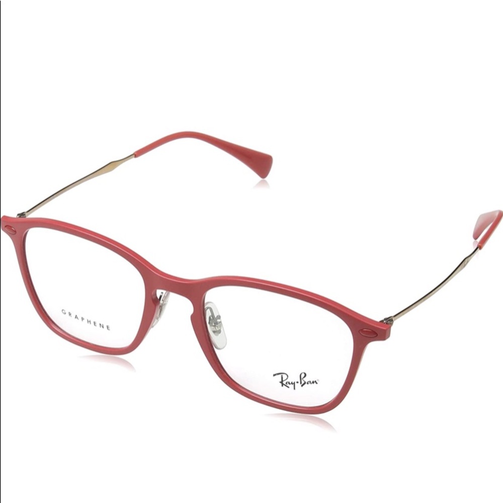 Ray-Ban Light Red Graphene Eyeglass Frames 0RX8955